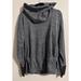 Athleta Tops | Athleta Sz Large Batwing & Robin Gray Cowl Neck Sweatshirt Pullover Thumb Holes | Color: Black/Gray | Size: L