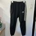 Adidas Pants & Jumpsuits | Adidas Cuffed Sweatpants/Jogger | Color: Black/White | Size: Xs
