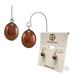 Giani Bernini Jewelry | Giani Bernini Cultured Freshwater Pearl Drop Earrings-Iridescent Chocolate Ss | Color: Brown/Silver | Size: Os