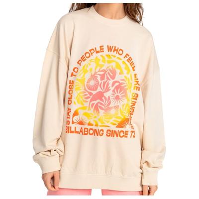 Billabong - Women's Ride In L/S - Pullover Gr S beige