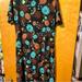 Lularoe Dresses | Lularoe Maria Maxi Dress. Size M. | Color: Black/Green | Size: M