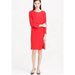 J. Crew Dresses | J Crew Double Zip Shift Dress In Red Women's 4 | Color: Red | Size: 4