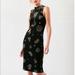 Urban Outfitters Dresses | Black Velvet Zodiac Dress Urban Outfitters | Color: Black/Gold | Size: Xs