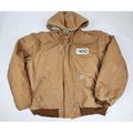 Carhartt Jackets & Coats | Carhartt Fr Flame Resistant Jacket Quilt Lined Hooded Coat Men's Size L. Kcpl | Color: Tan | Size: L