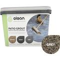 GLEAN Patio Grout | GREY | 15kg - 20mÂ² Coverage | Jointing Compound | Brush In Patio Grout For Paving Patios & Block Paving | Self Setting All Weather Application | Brush In Grout For Paving