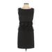 Alice + Olivia Cocktail Dress - Sheath: Black Print Dresses - Women's Size 10