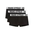 Boxershorts MARC O'POLO "Essentails" Gr. L, schwarz (black) Herren Unterhosen Marc O'Polo