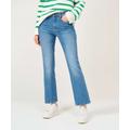 5-Pocket-Jeans BRAX "Style ANA S" Gr. 40K (20), Kurzgrößen, blau (hellblau) Damen Jeans 5-Pocket-Jeans