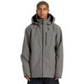 Snowboardjacke DC SHOES "Basis 30K" Gr. M, schwarz (pewter) Herren Jacken Snowboardjacken