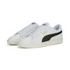 Sneaker PUMA "Smash 3.0 L Sneakers Erwachsene", Gr. 47, weiß (weiß schwarz gold frosted ivory beige), Obermaterial: Leder, Synthetik; Futter: Textil; Innensohle: Textil; Laufsohle: Gummi, Schuhe