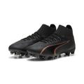 Fußballschuh PUMA "ULTRA PRO FG/AG Fußballschuhe Herren" Gr. 42, rosa (black copper rose metallic) Schuhe Fußball Stollenschuhe