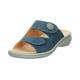 Pantolette THINK "Camilla" Gr. 39, blau (jeansblau) Damen Schuhe Pantoletten