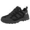 Wanderschuh JACK WOLFSKIN "TRAIL HIKER TEXAPORE LOW M", Gr. 42, schwarz, Leder, Textil, sportlich, Schuhe, wasserdicht, Trekkingschuh