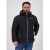 Steppjacke DEPROC ACTIVE "GILMOUR II M", Herren, Gr. L (52), grau (anthrazit), 100% Polyester, sportlich, Langarm mit Gummizug, Jacken, auch in Großen Größen erhältlich