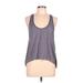 Lululemon Athletica Active Tank Top: Gray Activewear - Women's Size 10