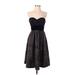 Tibi Casual Dress - A-Line Sweetheart Sleeveless: Black Dresses - Women's Size 4