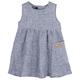 Pure Pure - Kid's Mini-Kleid Leinen gestreift - Kleid Gr 80 grau