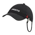 Musto Junior Essential Fast Dry Crew Cap Black JrO/S