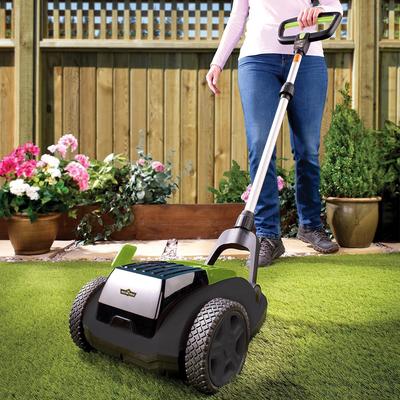 Battery Lawn Mower H54 xW36 xD20cm, 20V Battery and Charger (Included), 3x Height Adjustments 25–48mm