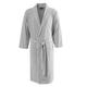 Robe de chambre chambray homme gris perle L