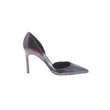 Manolo Blahnik Heels: D'Orsay Stilleto Cocktail Party Purple Shoes - Women's Size 39.5 - Pointed Toe