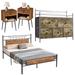 Trent Austin Design® Belteau Platform 4 Piece Bedroom Set Wood/Metal in Brown/Gray | Queen | Wayfair CBC66F53DE3E4A18AC9B6561676E4A7A