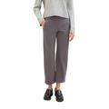 TOM TAILOR Damen Mia Straight Fit Jersey Hose, 35265 - Dark Urban Grey, 36/28