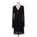 Jenny Boston Casual Dress - Sweater Dress: Black Dresses - Women's Size Small