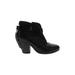 Rag & Bone Ankle Boots: Black Print Shoes - Women's Size 38 - Round Toe