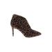 Jessica Simpson Ankle Boots: Brown Leopard Print Shoes - Women's Size 9 - Pointed Toe