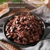 Dog Snacks Beef Grains Pet Beef Strips Puppy Teeth Grinding Stick Teddy Golden Hair Training Reward Snacks 500G