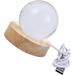 Set of 2 Sky Lamp USB Night Light for Kids Shelf Decor Bedroom Projector Autumn Crystal Solid Wood Child Baby