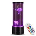 FINYQBET Jellyfish Lamps 16 Color Changing Jellyfish Lights Remote Control Tranquil LED Lava Lamp for Home Decor Perfetect for Living Room Bedroom Office Ideal Christmas&Birthday Gifts