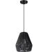 Pendant Light Paper Rope Woven Lampshade Bathroom Light Fixture Modern Lighting