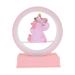 Bedroom Decoration Girl Heart Personality Birthday Gift Dreamy Unicorn Music Night Light No Battery Included Pink Color