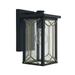 1 LIGHT OUTDOOR WALL MOUNT by Minka-Lavery 72801-727 in Black Finish