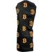 Bitcoin Golf Driver Headcover - Leather Golf Club Covers - HODL 21 Head Cover Golf Accessories (Black)