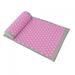 Acupuncture Massage Yoga Mat Acupressure Massage Pad 68 x 42cm (Light Gray Pink Buckle)