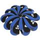 10pcs Golfs Club Head Covers Golfing Club Head Covers Portable Protectors for Golfs Club Golfs Supplies