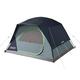 Coleman Skydome Camping Tent 2/4/6/8 Person Family Dome Tent with 5 Minute Setup Strong Frame can Withstand 35MPH Winds Roomy Interior with Extra Storage Included