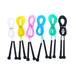 6 PCS Jump Rope for Men Exercise Jump Ropes Wood Jump Rope Breathing Sport Adjustable Hand Grip Exercise Ropes Child