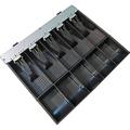 APG Vasario Series Cash Drawer Replacement Tray | Plastic Molded Till for Cash Register| 5 Bill/ 5 Coin Compartments | 14.2 x 2.35 x 12.05 | VPK-15B-2A-BX