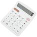 Calculator Small Office Desk Tool Pocket Supplies Household Calculating White Student Child