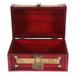 Wooden Pirate Treasure Chest Box Versatile Jewelry Storage Case Wood Chest Box With Password Lock