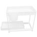 Kitchen Cabinet Storage Rack under Sink Pull-out Drawer Basket Organizer Shelves Cabinets Stackable Sliding