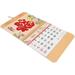 Home Decor Wall Calendar 2023 Lunar Calendar Traditional Calendar Decor Jade Carving Fu Character Calendar Tear-off Household Red Paper Office