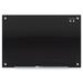 Quartet Magnetic Glass Dry Erase White Board 8 x 4 Whiteboard Infinity Frameless Mounting Black Surface (G9648B)