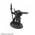 Orc Leader (Pointing) Miniature 25mm Heroic Scale Figure Bones Black Reaper Miniatures