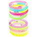 10 Pcs Night Glow Decor Childrens Toys Funny Bracelets Party Glowingbracelets Dance Floor Props LED The Gift