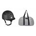 Tuffrider Ventek Matte Equestrian Helmet with BONUM Helmet Bag with Assorted Color-7 1/2